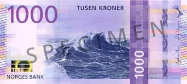 1000 kroner